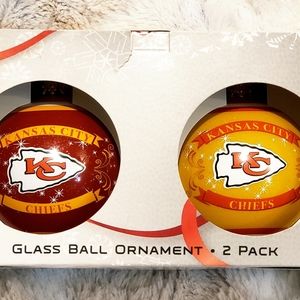 Kansas City Chiefs Christmas ornaments